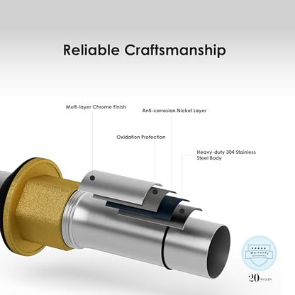 Pop Up Bathroom Sink Drain with Overflow, Removable Stainless Steel Hair Catcher, Brushed Nickel, Fits 1.5-1.75", DIY Install, 1 Pack - color: Brushed Nickel, style: Small Popup Cap