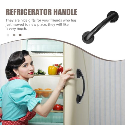Suction Cup Grab .05 X 2.36 X 2.16 in Punch-Free Door Handle for Bathroom Shower Glass Door Window Kitchen Home Hotel Office Support