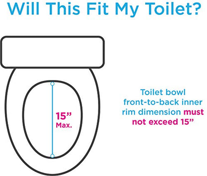 NOVA Medical Products Elevated Raised Toilet Seat with Removable, Padded Handles, White, 1 Count - style: With Arms