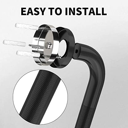 36 Inch Shower Grab Bar Oil Rubbed Black, Munzong Anti Slip Bathroom Grab Bar, Knurled Bathroom Balance Bar,Safety Hand Rail Support Handicap Elderly Injury Senior Assist Bath Handle | Knurled Bathroom Balance Bar,Safety Hand Rail Support Handicap Elderly