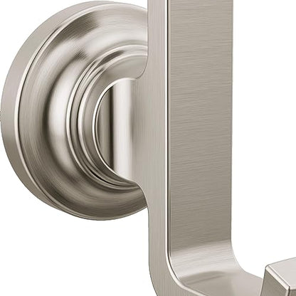 Delta Double Towel Hook for Bathroom or Kitchen| Stainless Steel | Tetra Accessories