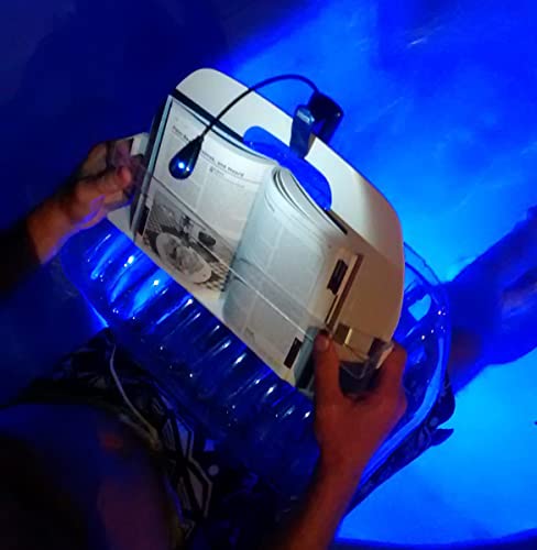 Floating Book/Tablet Caddy for Bath, Pool, and Hot Tub (Blue)