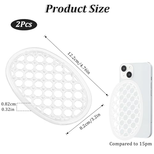 2 Pack Soap Dish for Shower, Non-Slip Silicone Bar Soap Holder Self-Draining Soaps Saver Pad Kitchen & Bathroom Accessories for Shower Niche/Shelf Bathtub