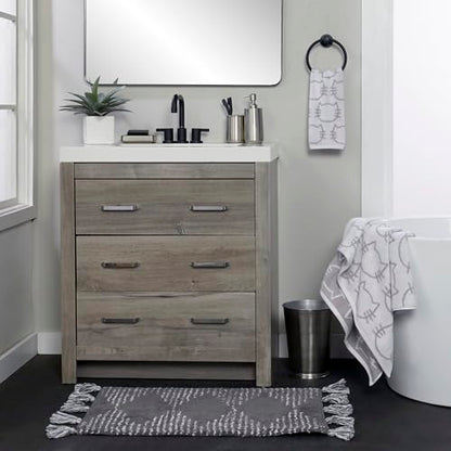 SKL Home Cat Jacquard 100% Cotton Reversible Bath Towel, White/Gray - size: 50 inches x 27 inches