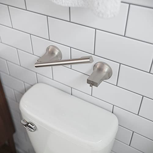 Pfister BPHPFM0GS Pfirst Modern Toilet Paper Holder, Spot Defense Brushed Nickel - color: Spot Defense Brushed Nickel, size: 1 Pack