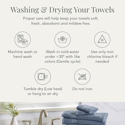 NY Loft 100% Cotton 2-Pack Oversized Bath Towel Set | Seafoam | Quick-Dry | Two Oversized 35" x 70" Bath Towels / Bath Sheets | Super Absorbent | Designer-Styled Texture - color: Seafoam, size: Bath Sheets (2 Pack)