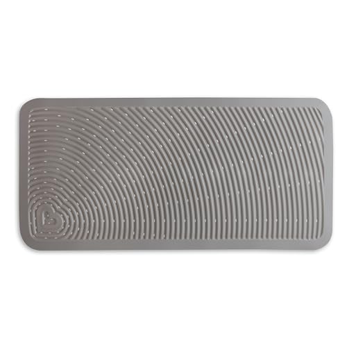 Munchkin Soft Spot Baby Bath Mat for Tub, Cushioned Bathtub Mat for Toddlers and Kids, 36"x17", Grey - style: Bath Mat