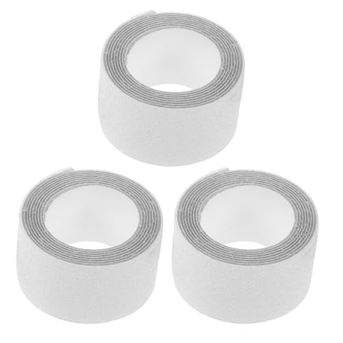Non-slip Strips for Stairs, Self-adhesive Anti-skid Tape 2.5cm X 1m, Bathroom and Kitchen Floor Safety Grip Tape, 3pcs