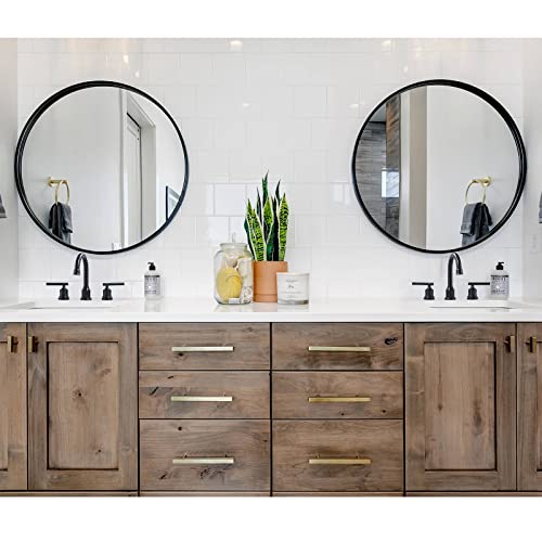 WOWOW 2 Handle Bathroom Faucet Oil Rubbed Bronze Bathroom Sink Faucet Widespread Vanity Faucet 3 Hole with Pop Up Drain and Supply Hoses High Arc Basin Faucet - color: Oil Rubbed Bronze, size: Widespread