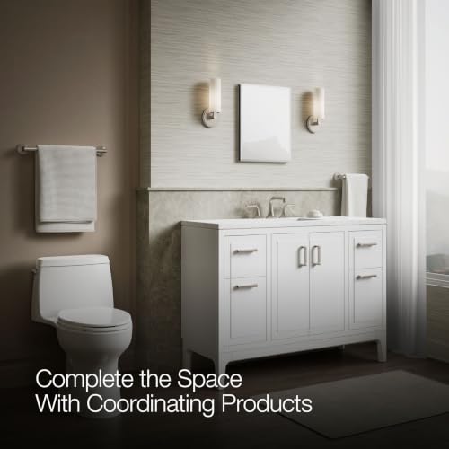 Kohler Frameless Bathroom Mirror Medicine Cabinet, 16 in x 20 in | CB-CLR1620FS, Single Door, Rectangular Beveled Edge Frame, Adjustable Shelves for Storage - size: 16 in. x 20 in., style: Beveled Edge