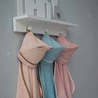 Premium Toddler Towels with Hood - Extra Soft Rayon from Bamboo Toddler Bath Towel (Beige) - color: Beige