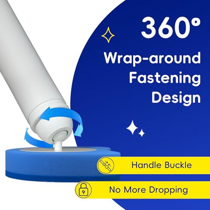 Newlonis® Disposable Toilet Bowl Brush, 32 Scented Refills, Wall-Mounted | Toilet Bowl Cleaner Wand, Touch-Free - color: 1+32 Refills