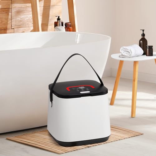 Towel Warmers for Bathroom - Smart Towel Warmer Bucket with Timer & Delay Start, 3 Heating Modes & LED Touchscreen - Towel Heater for Towels, Blankets, Robes, Spa (22L) - size: 22L