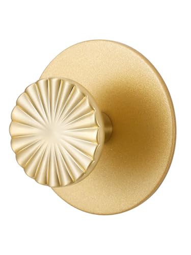 4 Pack Adhesive Coat Hooks for Bathrooms Gold Wall Robe Towel Hooks for Hanging Kitchen Decorative Heavy Duty Zinc Alloy - color: Gold