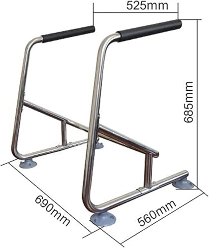 Toilet Safety Rails Toilet Frame for Disabled and Elderly, Sturdy Toilet Support Frame Free Standing Support Safety Rails Bathroom Handrail Grab Bar Rail,Toilet Surround Safety Frame