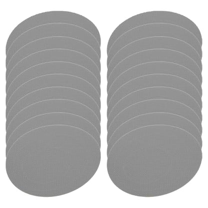ARTIBETTER Bathroom Non-Slip Stickers 20 Sheets Self-Adhesive Peva Anti-Skid Decals for Bathtub Shower Floor Pool Stairs Smooth Surfaces 3.93 X 3.54 X 0.03 in - size: 10X9CM