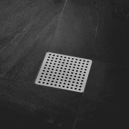 Square Drain Cover Grates,2.74" x 2.74" 304 Stainless Steel Drainage Grate Cover Replacement Floor Drain Strainer for Shower, Bathroom Floor, Balcony, and Outdoor Garden Drains -2pcs - size: 2.74" x 2.74"