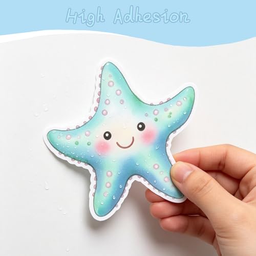 Bathtub Non-Slip Stickers, 25 PCS Large Cute Sea Creature Anti-Slip Grips for Kids Bath Tub and Shower Floor Decor with Scraper