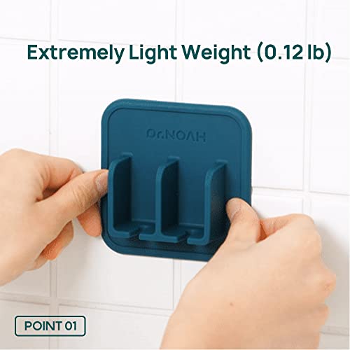 Silicone Wall Mount Toothbrush Holder | Sand Beige | Strong Suction | Easy to Remove & Reuse | Dishwasher & Microwave Safe | Bathroom Toothbrush Holder (Sand Beige)