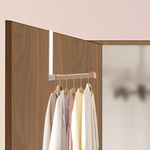 2 Pack Over The Door Hooks(L=6.1"), Over Door Hanger, Heavy Duty No Drill Hanger for Towels, Coats, Hats, Bags in Bathroom, Bedroom, Kitchen, Living Room-White - color: White(2 Pack 6.1")