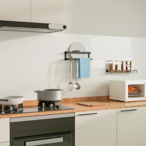 Alise Double Towel Bar, 20" Double Towel Racks for Bathroom, Matte Black | Bathroom Towel Rack Wall Mounted, 3.54" Wide Faster Drying, Ladder Design, SUS304 Stainless Steel - color: Matte Black, size: 20-inch