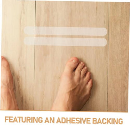 24pcs Slip Resistant Stickers for Shower Floor Non Slip Bath Tub Decals Boys and Girls Bath Safety Strips Shower Mats for Bathroom