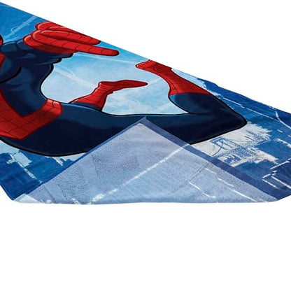 Marvel Spiderman Dawn Cotton 28" x 58" Beach/Bath/Pool Towel - color: Spiderman