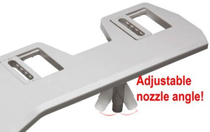 Non-electric Adjustable Angle Bidet Toilet Attachment (Warm Water Bidet)