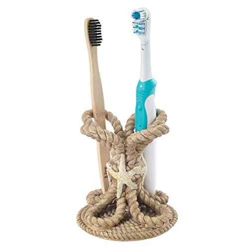 Avanti Linens - Toothbrush Holder, Guest Bathroom Essentials, Beach Inspired Bathroom Decor (Beachcomber Collection) - size: Toothbrush Holder