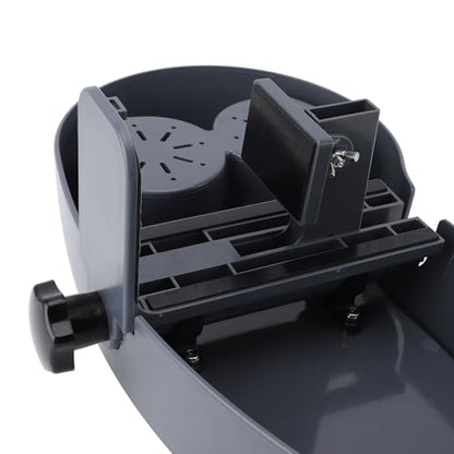 Hot Tub Tray Adjustable Cup Holder Set, Plastic Hot Tub Side Table 2 Pack 15.7 X 7.9 X 6.9 in, Anti Slip Design for Drinks Books Snacks in Bathtub Pool Spa