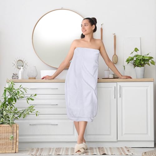 Utopia Towels Extra Large Bath Sheets, 2 Pack, 35x70 in, Cotton, White | Soft Lightweight Ring Spun Cotton Shower Towel Set - Highly Absorbent, Quick-Drying, Extra Large Bath Sheets, Durable - color: White