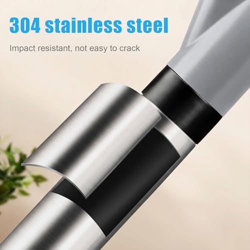 Fast Toilet Plunger High Pressure with Storage Bag, Heavy Duty Air Drain Blaster & Unclogger Tool, Clog Remover Kit & Toilet Snake Alternative for Bathroom, Toilets, Sinks, Tubs, Pipes (Gray) - size: Toilet plunger-Gray