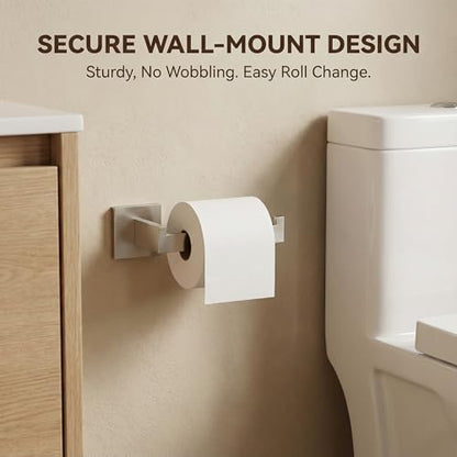 5-Piece Brushed Nickel Bathroom Hardware Set, Wall Mounted Thickened 304 Stainless Steel Towel Holder Set, Featuring 23.6" Towel Bar, Hand Towel Rack, Toilet Paper Holder, and 2 Towel Hooks - color: Brushed Nickel
