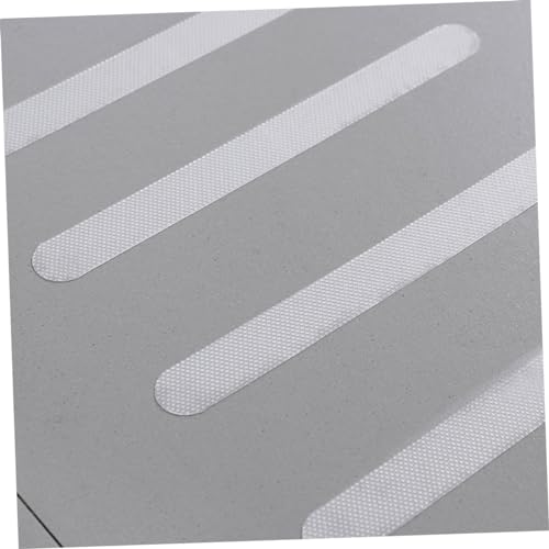 TEHAUX 4sets Non-Slip Shower Floor Strips Slip Sticker Tape for Tub Bathroom Safety