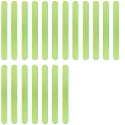 24-Piece Luminous Anti-Slip Stickers - Waterproof, Self-Adhesive Safety Decals for Stairs, Floors, Ladders, Boats, Swimming Pools, and Bathrooms - color: Fluorescence