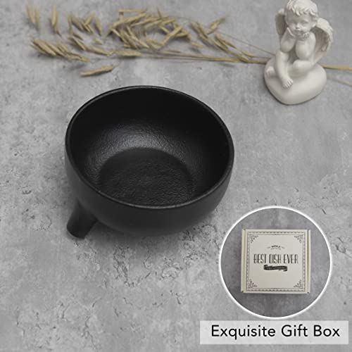 Self Draining Soap Dish, Ceramic Soap Dish with Drain for Bathroom Shower, Kitchen Sponge Holder Dish Sponge Holder for Kitchen Sink Ceramic Soap Holder Case Tray…
