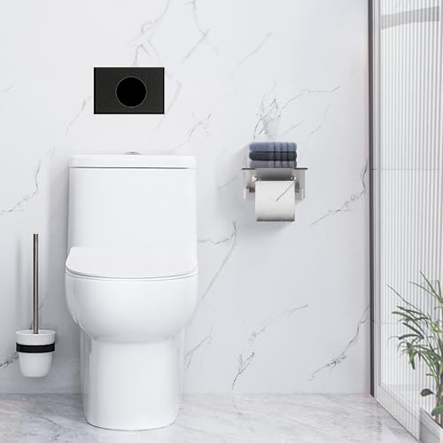 LANC Bathroom Toilet Paper Holder with Shelf, Brushed Nickel Toilet Paper Roll Holder with Wipes Shelf for Bathroom Wall Mounted, 304 Stainless Steel TP Holder, A8367BN - color: Brushed Nickel, size: Right