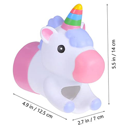 MERRYHAPY Unicorn Faucet Extender for Kids Toddler Faucet Extender Sink Spout for Kids Unicorn Hand Washing Water Guide Fits Most Bathroom Faucets 5.51 X 5.11 X 2.75 in