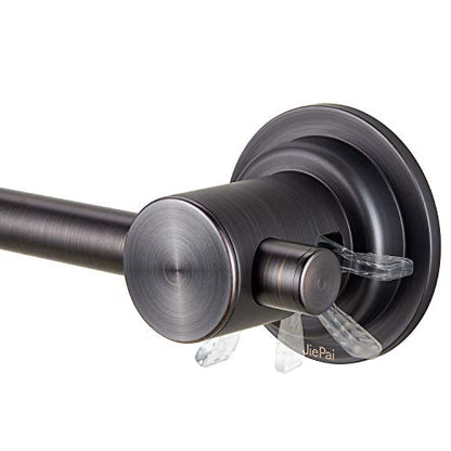 JiePai 24 inch Suction Cup Towel Bar,Towel Racks for Bath,Oil Rubbed Bronze | Vacuum Suction,No Drill,Removable,Heavy Duty Wall Mount ,For Smooth Surfaces,for Bathroom & Kitchen - color: Suction Towel Bar-24 Inch Rubbed Bronze