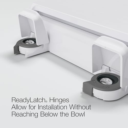 KOHLER 4639-RL-47 Cachet ReadyLatch Round Toilet Seat Soft Close, Almond - color: Almond, size: Round