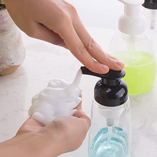 Bekith 12 Pack Foaming Hand Soap Dispenser, 10 Oz Liquid Soap Dispenser Empty Refillable Containers Plastic Pump Bottles for Kitchen, Bathroom, Commercial