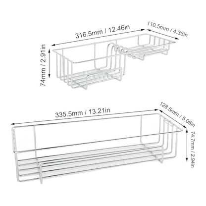 Rustic Brown Over Toilet Floating Shelf Duty Iron Wall Mounted Bathroom Storage Shelf with Space Saving Design Finish Easy Installation