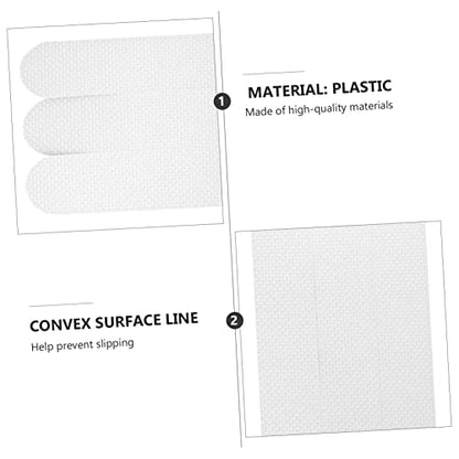 Garneck 12pcs Non Slip Tape for Bathroom Safety Strips Shower Mats Decor Adhesive Stickers - size: 12 pcs