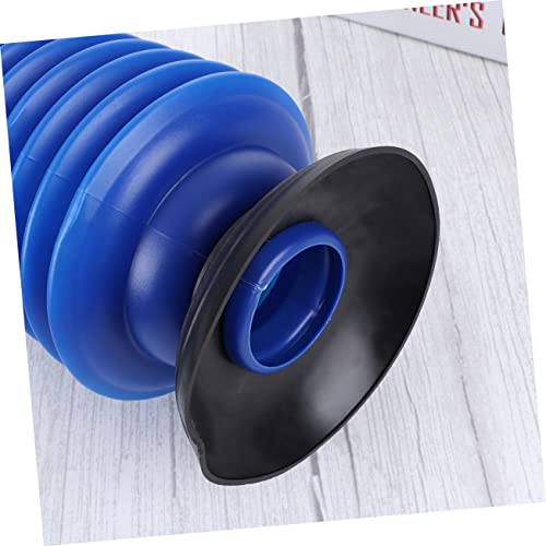 High Pressure Bellow Plunger for Bathroom Plunger for Toilet Blockage Removal Blue