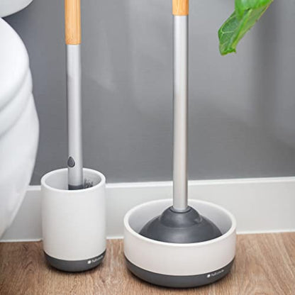 Full Circle Quick Drying Toilet Brush Refill – Replaceable Head for Deep Bowl Cleaning, Fits Quick Drying Toilet Brush, Plastic-Free Packaging - color: Brush Refill, style: Toilet Brush