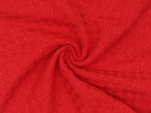 Washcloths Cotton Dish Cloths, 8 Pack,12”x12”,Red Dish Rags | Absorbent Wash Cloths For Bathroom&Kitchen, Soft Kitchen Washcloths Wash Rags, Double Deck Small Hand Towels For Kicthen - color: Red