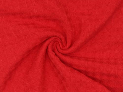 Washcloths Cotton Dish Cloths, 8 Pack,12”x12”,Red Dish Rags | Absorbent Wash Cloths For Bathroom&Kitchen, Soft Kitchen Washcloths Wash Rags, Double Deck Small Hand Towels For Kicthen - color: Red