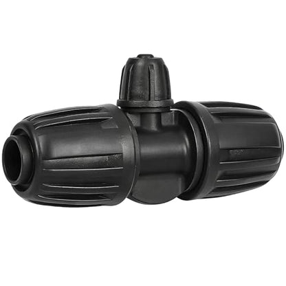 13 pack 1/2 Inch To 1/4 Inch Drip Irrigation Fittings, 1/2" (1/2" ID x 0.65" OD) to 1/4" Drip Line Reducing Tee 1/2" x 1/4" 3 Way Splitter Connectors for Garden Irrigation System - size: 1/2" x 1/4" 3 Way Splitter