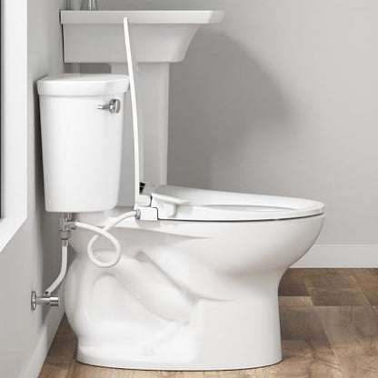 American Standard 8043A60G.020 AquaWash Essentials SpaLet Non Electric Bidet Toilet Seat With Manual Operation, White