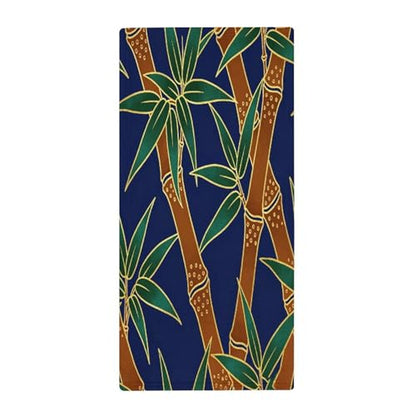 Bamboo Print Bath Towel Large Absorbent Bathroom Towel Reusable Soft Feel Fingertip Towels Lightweight Quick Dry Gym Towels Fashion Washcloths for Travel Camp Pool